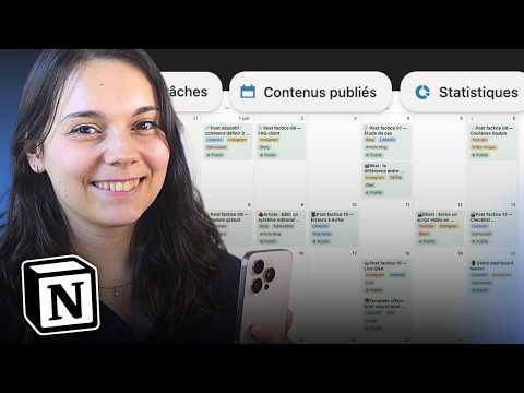 ▶ Lou Attal · Mon système Notion pour publier +70 contenus par mois 🗓️