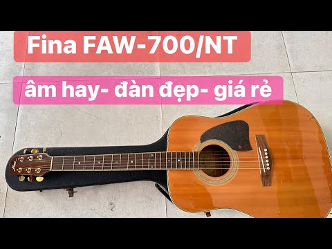 Fina FAW-700/NT guitar has good sound and beautiful guitar. Price