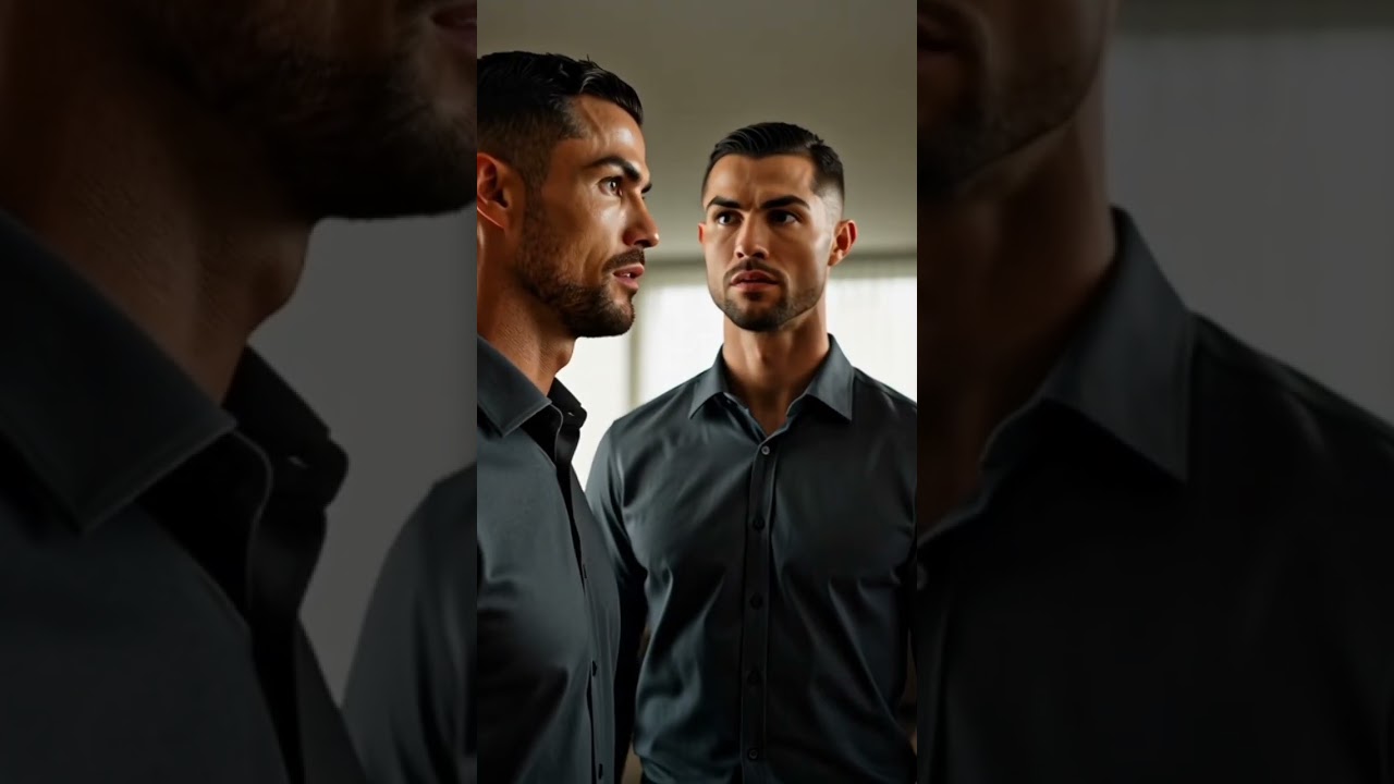 What are Messi and Ronaldo doing in the same room? 