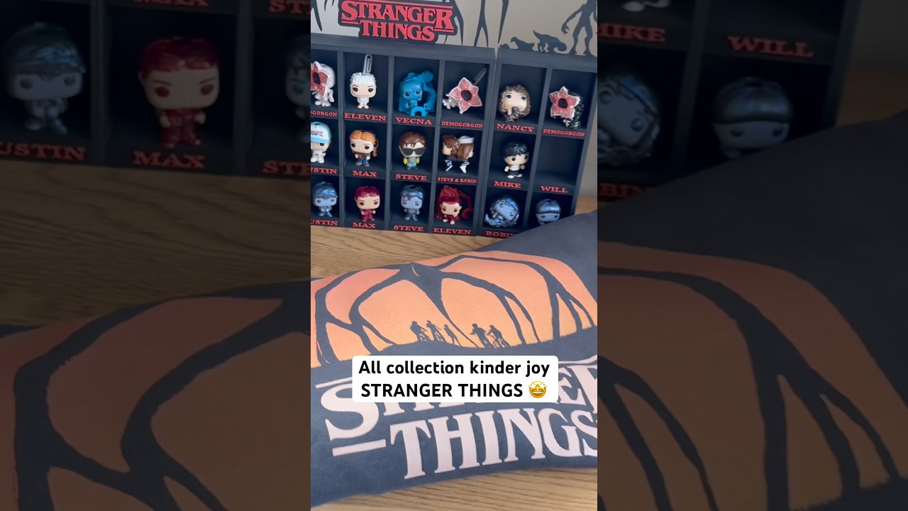 All collection kinder joy stranger things. #strangerthings