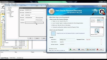 How To Recover Deleted Passwords With Ipswitch WS FTP FTP Password Recovery Software Free