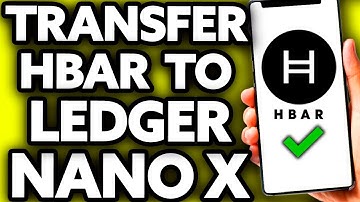 How To Transfer HBAR to Ledger Nano X [EASY!]