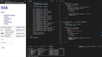 Node.js & MySQL - 19. 저자 삭제 기능 구현