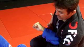 Jiu Jitsu Techniques - Triangle set up from Kimura at North South