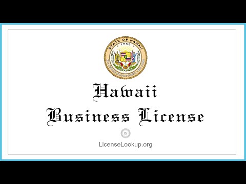 ვიდეო: როგორ დავარეგისტრირო ჩემი ბიზნესი ჰავაიზე?