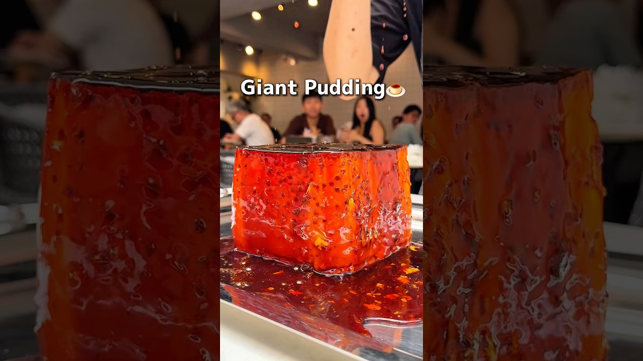 giant pudding🍮