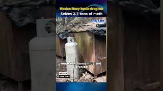 Mexico Navy Busts Major Meth Lab, Seizes Over 2.7 Tons of Product