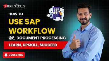 How to Use SAP Workflow for Document Processing | ZaranTech