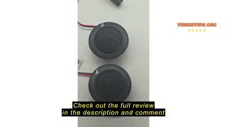 Review STINGER Audio 1" High-Fidelity Car Audio Silk Dome Speaker Tweeter, 50W RMS/100W Max, 4 Ohm (