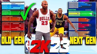 NBA 2K23 EARLY - NEXT GEN vs OLD GEN / How To Become Legend, All Affiliations, New Animations & More