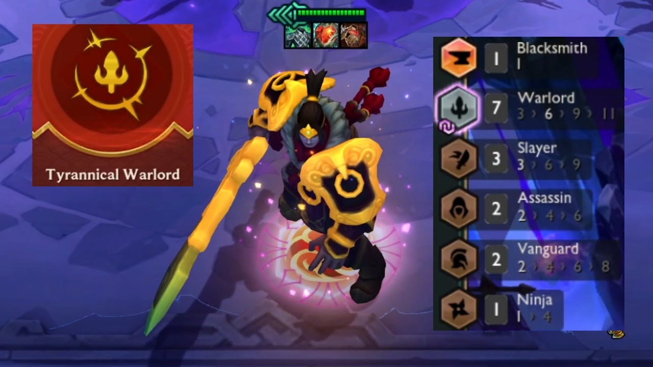 Garen 4 Star ⭐️⭐️⭐️⭐️ ft 7 Warlord SO OP Tft Set 4.5 Revival