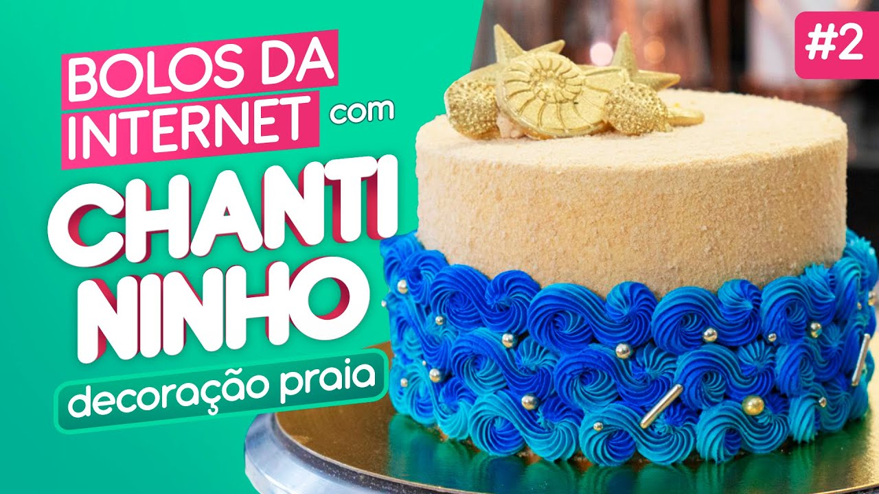 Bolo Praia | Bolos Famosos do Instagram
