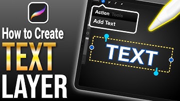 How To Create A Text Layer In Procreate - Procreate Tutorial For Beginners