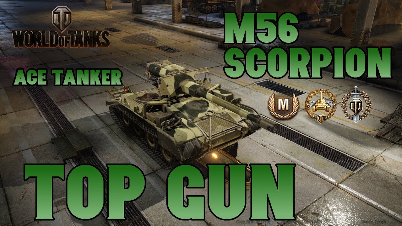 World of Tanks // M56 Scorpion // Ace Tanker // Top Gun // Xbox One