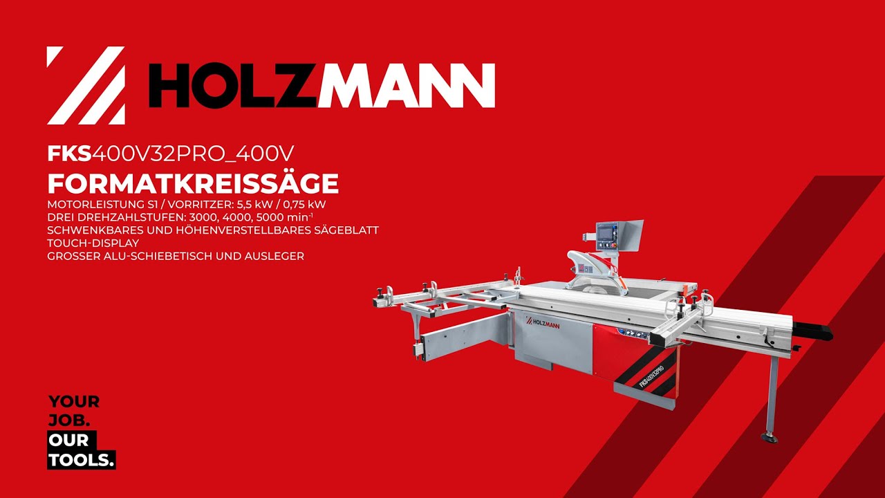 HOLZMANN FKS400V32PRO – formátovací pila