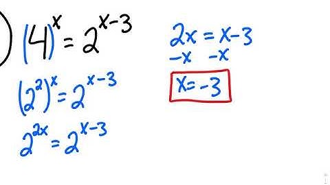 6.5 Solving Exponential Equations Notes