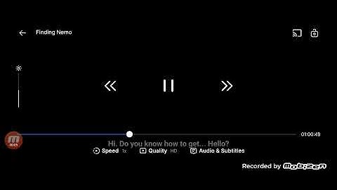 Finding Nemo Impressions 