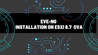 installing eve-ng on VMware ESXi 6.7 as an OVF format - Easy & Quick 😎👍😎