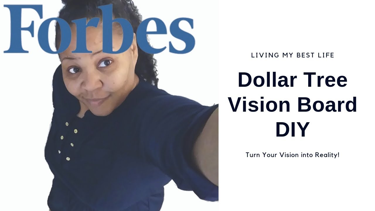 Dollar Tree Vision Board DIY YouTube