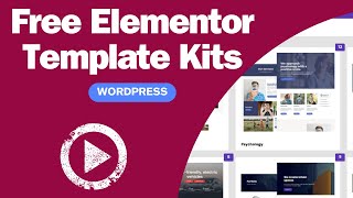 How To Create Website Using Elementor Template Kit | Free Elementor Template Kit 2024