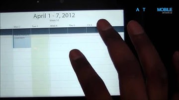 BlackBerry PlayBook OS 2.0 PIM Apps