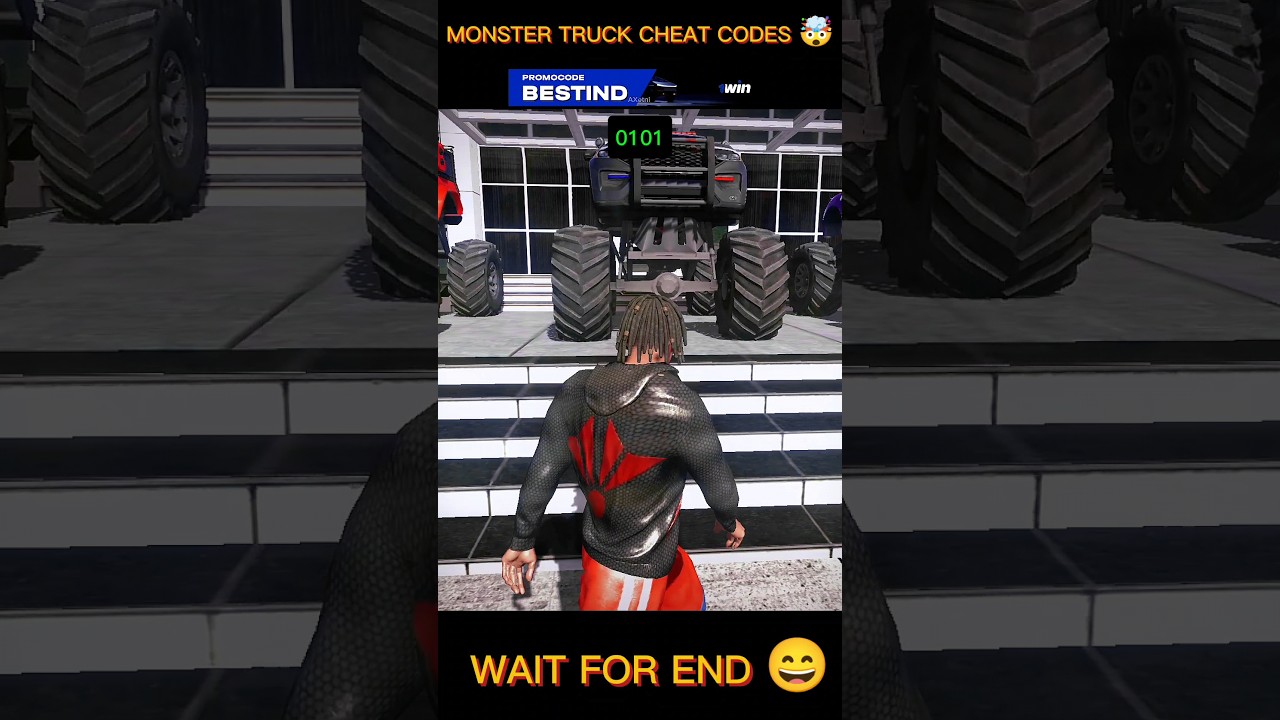 Monster Truck Cheat Code In IBD3D 🤯 | Indian Bike Driving 3D short | 