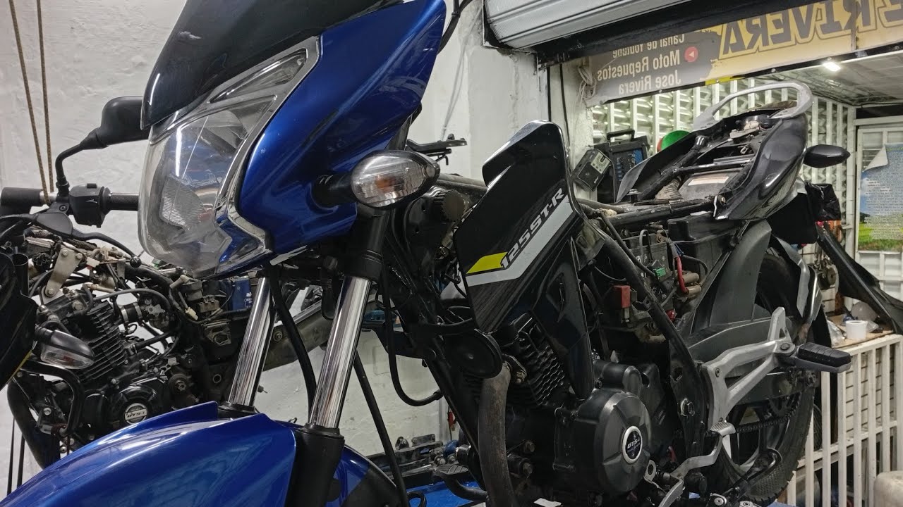 mantenimiento preventivo discover 125  ST-R instalación de kit de arrastre Primera parte 🧐