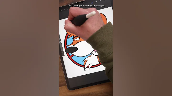 Procreate Tips #21: Adding Shadows & Highlights #shorts