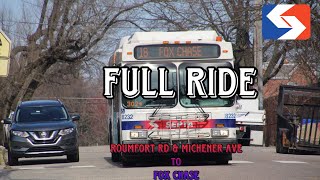 SEPTA 2009 New Flyer DE40LF #8232 On Route 18! (FULL RIDE)