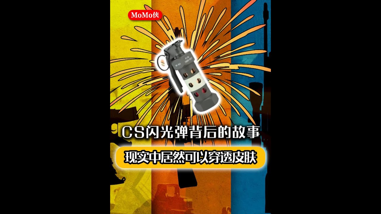 现实中的闪光弹背闪都躲不掉?-CS闪光弹背后的故事 #游戏 #cs #cs2 #csgo - YouTube