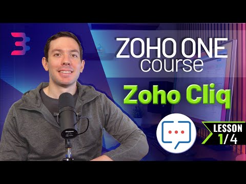 Zoho Cliq - Availability and Integrations | Zoho One Course