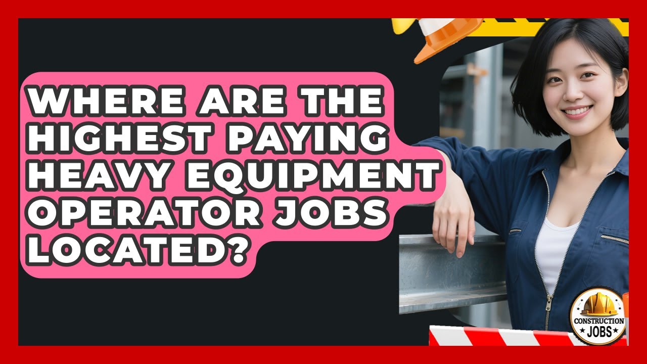 Where Are the Highest Paying Heavy Equipment Operator Jobs Located? - Construction Jobs