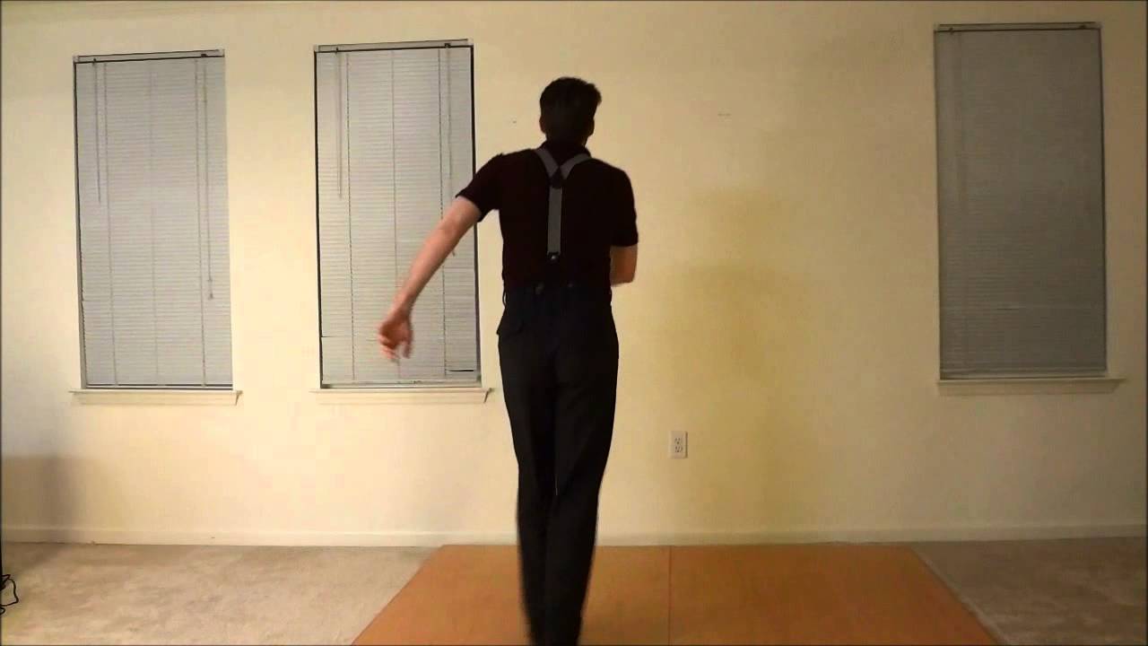 How to 1920s FLAPPER CHARLESTON  (Solo Jazz Vocab #1) (Fortnite dance)