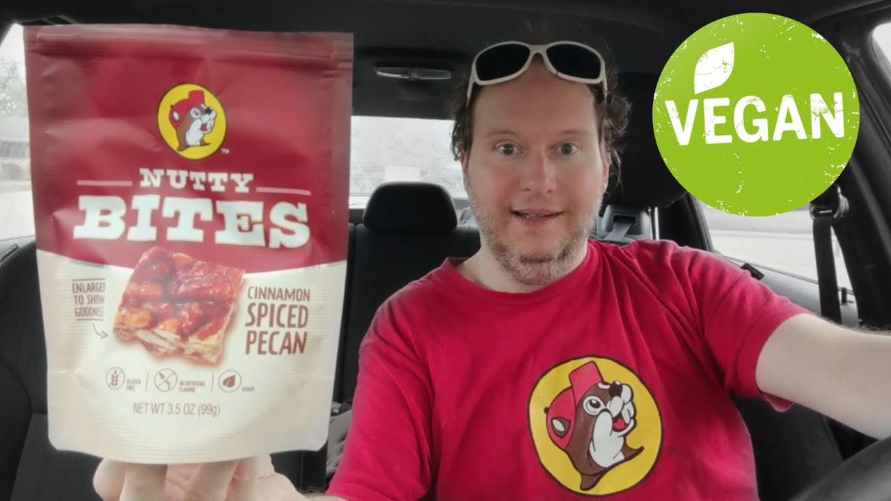 Bucee's Nutty Bites Cinnamon Spiced Pecan Review YouTube