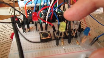 Ардуино: демонстрация дребезга на цифровых контактах тактовых кнопок