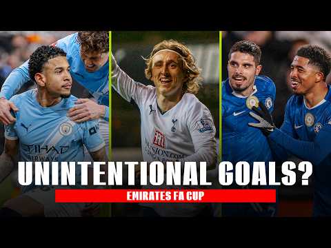 Did they mean to score?! 😱 | CRAZY Emirates FA Cup Goals