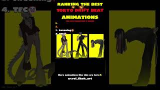 Ranking The Best Tokyo Drift Beat Animations  ranking animation animations meme tokyo beats