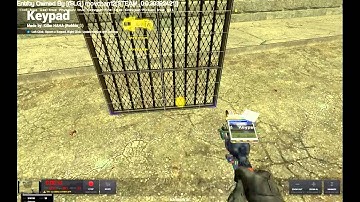 Garrys Mod Keypad Door Tutorial