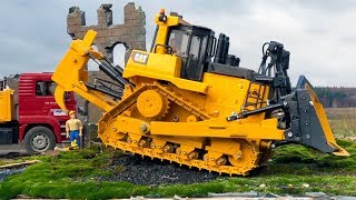 Grumalu RC CATERPILLAR D-10 | UMBAU rc | bruder CAT grosser Kettendozer