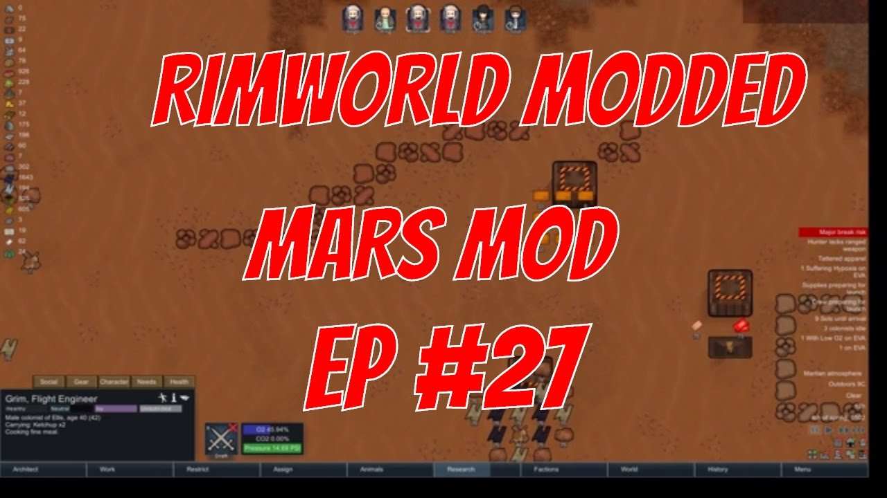 Rimworld alpha 15 mars mod v2 -  