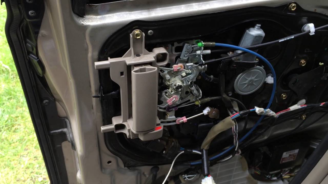 Toyota Sienna Sliding Door Latch Motor Replacement - YouTube