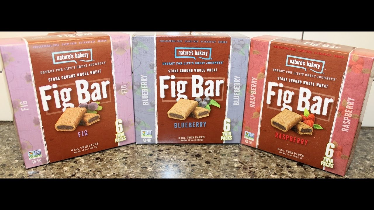 Nature’s Bakery Fig Bar Fig, Blueberry & Raspberry Review YouTube