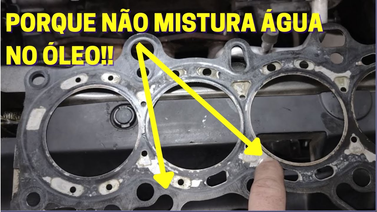 Honda Civic 2005 c/ Junta do Cabeçote Queimada e Porque Não Mistura Àgua no Óleo!!
