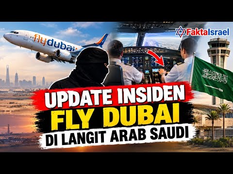 Update Insiden Fly Dubai di Langit Arab Saudi