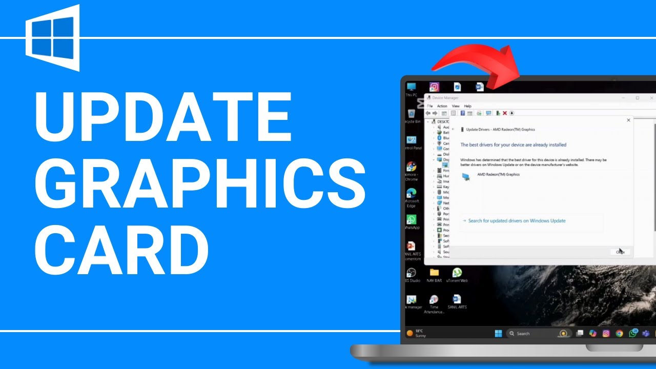 How to Update ANY Graphics Card on Windows 10 - YouTube