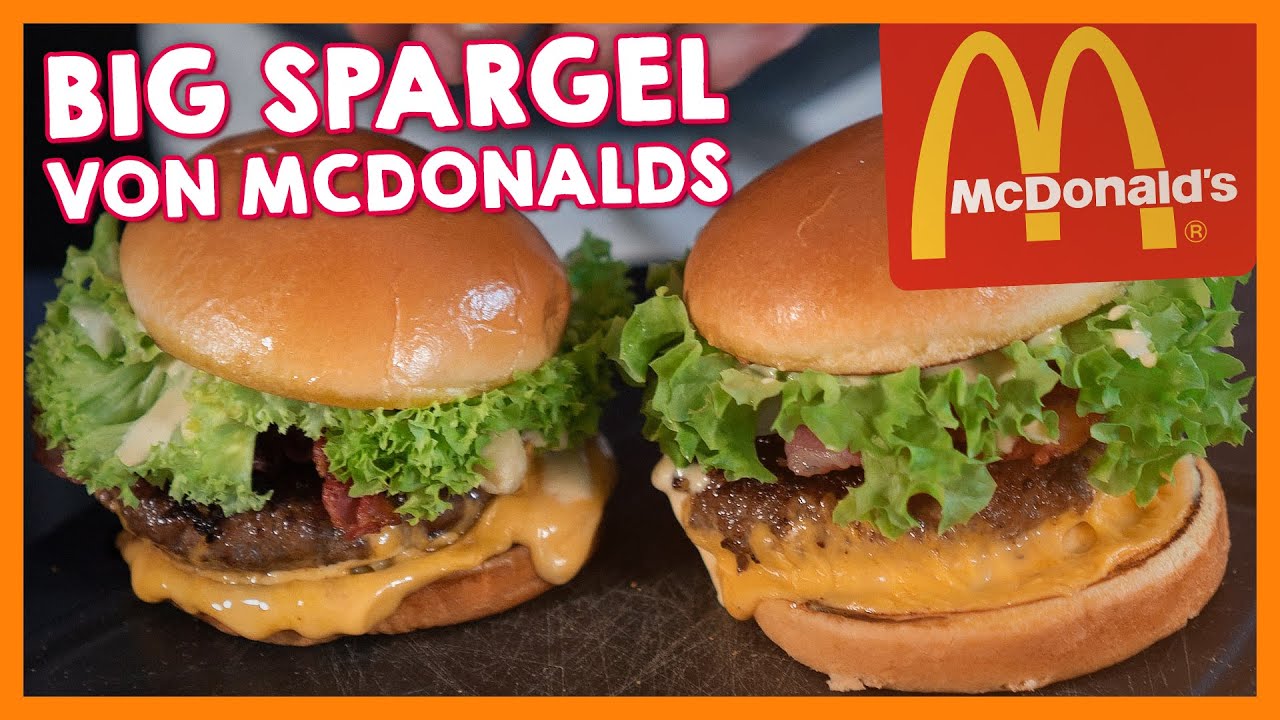 Wir machen den BIG SPARGEL HOLLANDAISE von McDonalds! 🍔