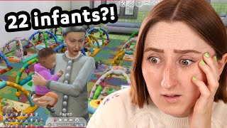 I HAVE 22 INFANTS IN MY SIMS HOUSEHOLD (Streamed 5/5/23)