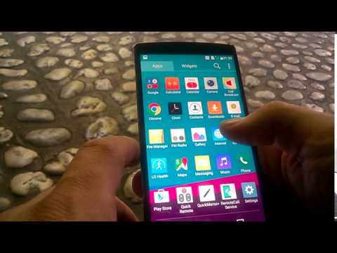 LG G4 taking a screenshot screencapture and short review