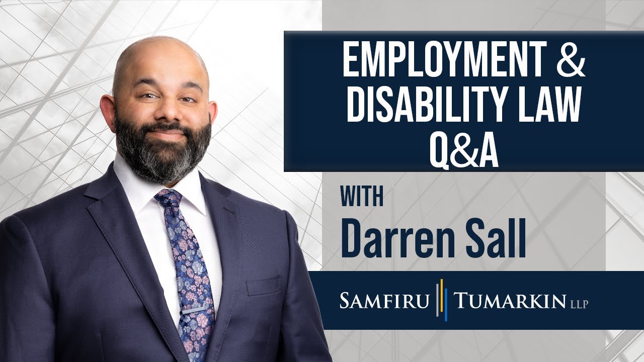 Employment & Disability Law Q&A - November 29, 2022 