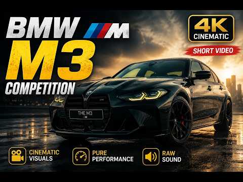 BMW M3 Competition - 4K Cinematic Short Video